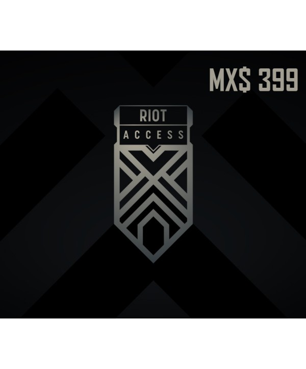 Riot Access 399 MX$ Code Region: MEXICO Key 
